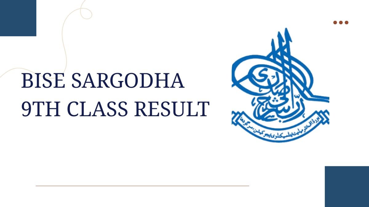 Bise Sargodha Board 9th Class Result